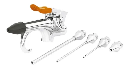 comprar Juego De Pistola Y 5 Boquillas Para Compresor De Aire 19077