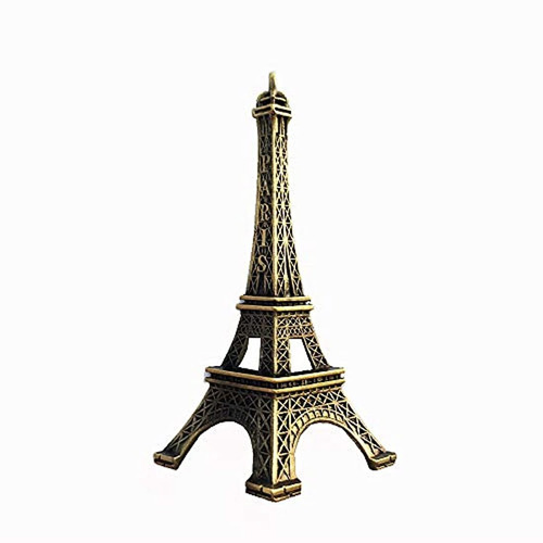 Imán Con Diseño De La Torre Eiffel De París Y Francia, 3d