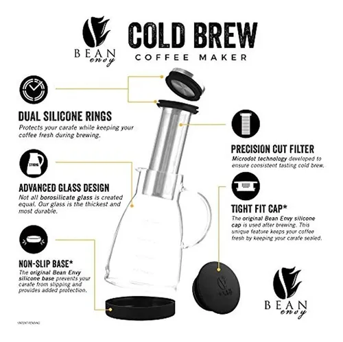 Bean envy cold top brew coffee maker