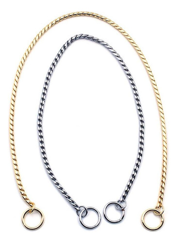 Sgoda Collar De Cadena Plateado Para Perro, Collar De Para