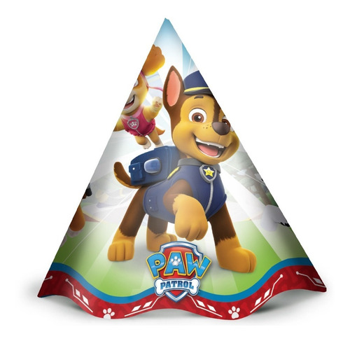 Chapéu Festa Patrulha Canina - Embalagem Promocional