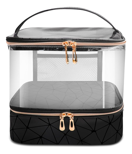 Partreko Organizador De Esmalte De Uñas Transparente, Bolsa