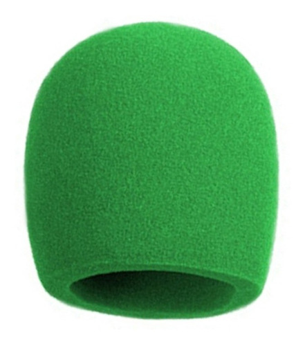 Paraviento Para Microfono Universal Shure Color Verde Cuo