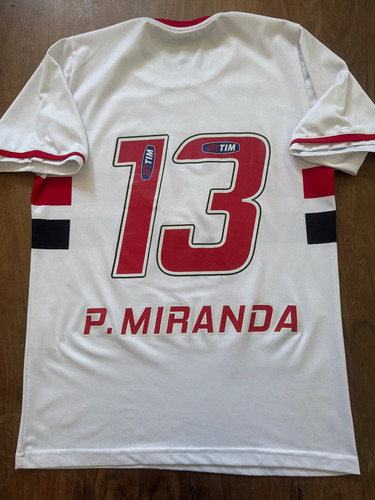 Camisa Do São Paulo Usada Em Jogo Criança Esperança (Usado)