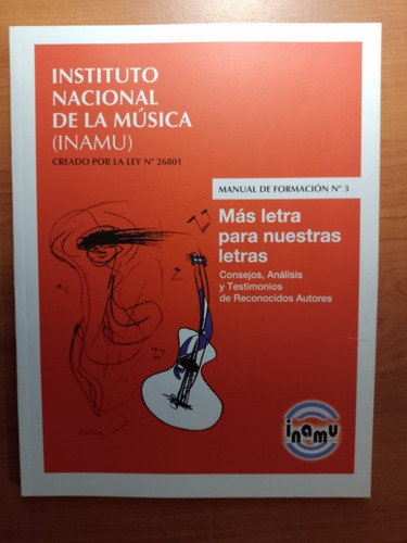 Inamu Manual De Formación N° 3 La Plata