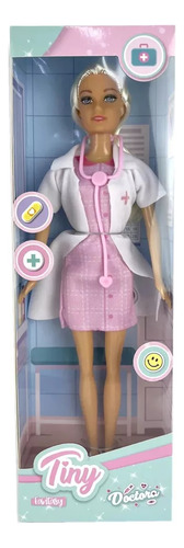 Muñeca Tiny Doctora Fantasy Con Uniforme Articulada Niñas