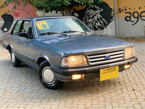 Ford Del Rey Glx Único Dono 1987 Cinza Placa Preta | MercadoLivre
