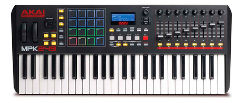 Controlador Midi Akai Mpk249 49 Teclas Ableton Home Studio