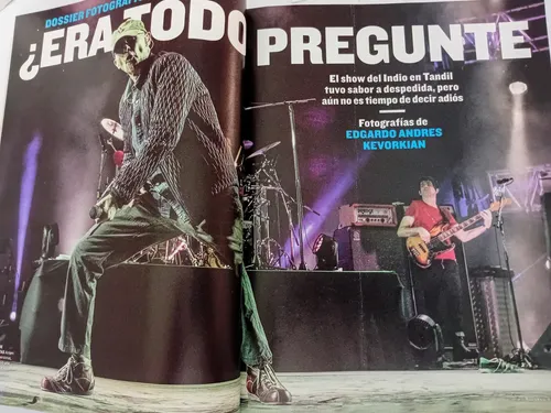 Rolling Stone 2016 Ikv Indio Solari En Tandil Davis Bowie | MercadoLibre