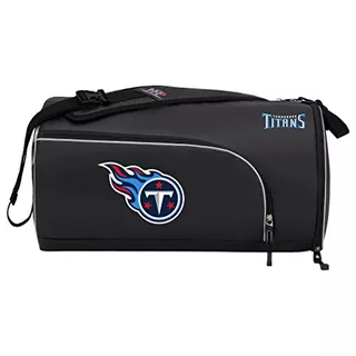 Bolso Duffel Squadron Licencia Oficial De Nfl, Negro,...