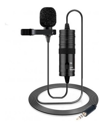 Boya Microfone Lapela By-m1 M1 P/ Smartphone, iPhone Cabo 6m