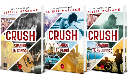 Pack Crush 1-3 [ Estelle Maskame ] Original 