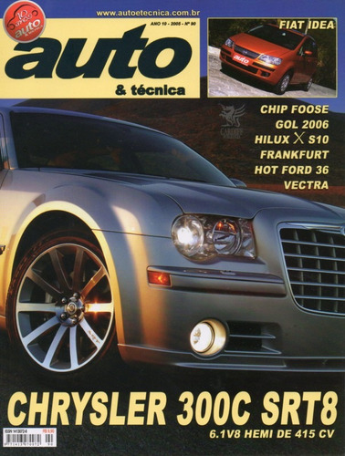 Auto & Técnica Nº90 Chrysler 300c Srt8 Idea Hilux S10 Gol