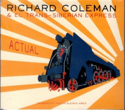 Richard Coleman Trans Siberian Express Actual 2 Cd + Dvd