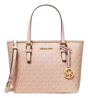 Cartera Crossbody Michael Kors Doble Asa Xs - Rosa