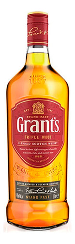 Whisky Grant´s Blended Scotch 1000ml - mL a $97