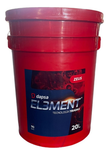 Aceite Lubricante Para Transmisión 90 Dapsa El3ment 20l