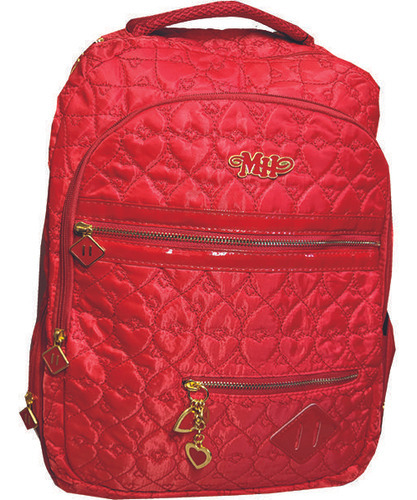 Mochila Feminina Juvenil Notebook M4258 Vermelho