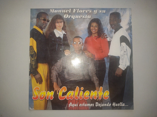 Lp Manuel Flores Y Su Orquesta Son Caliente Salsa 