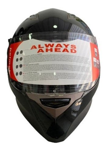 Casco Huadun Hd-09b Xl Dot Certificado Con Lentes.