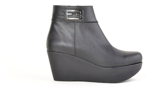 Imagen 1 de 9 de Botas Botitas De Mujer Botinetas De Cuero Rennes - Ferraro