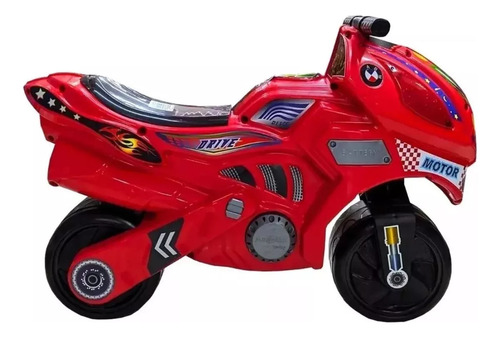 Mini Moto Montable Con Luz Y Sonido Angelin