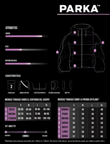Campera Puffer Juno Black