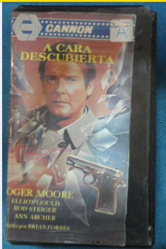 A Cara Descubierta Vhs Roger Moore..no Es Dvd
