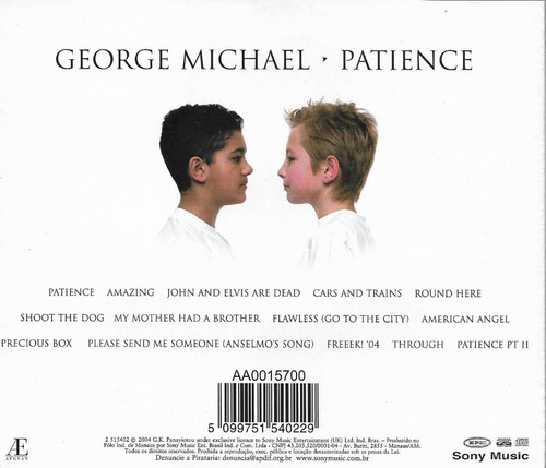 Cd - George Michael - Patience - Lacrado