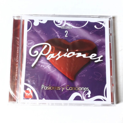 Cd Pasiones 2 Raphael, Ricardo Cocciante, Adamo