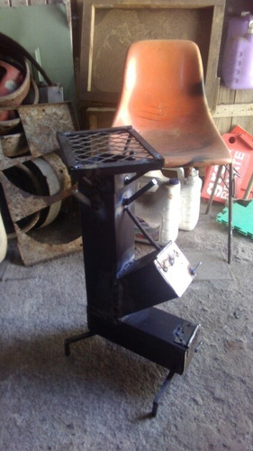 Imagen 7 de 10 de Estufa Rocket Con Parrilla Desmontable