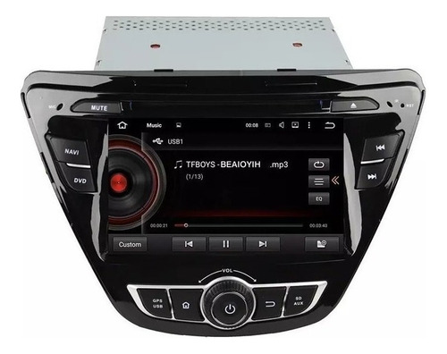 Estereo Hyundai Elantra 2015-2016 Dvd Gps Touch Hd Bluetooth