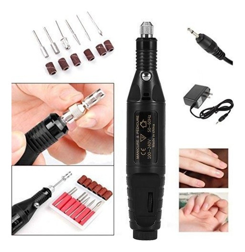 Nail Art Drill Kit File Professional Manicure Electric P