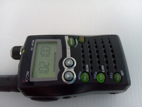 Imagem 9 de 10 de Rádio Transceptor Ultra Leve Icom Icp7a Ht Vhf Uhf Ic-p7a