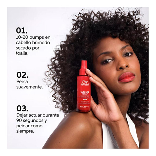 Serum Tratamiento Sin Enjuague Wella Ultimate Repair 95ml