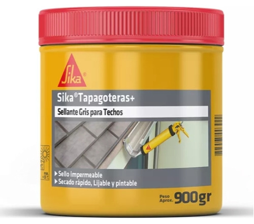 Sika® Tapagoteras +sellante Tapagoteras Flexible 900 Grs.