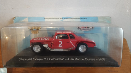 Chevrolet Coupé La Coloradita Bordeu 1966 1:43 Isaura 