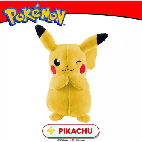 Pelúcia Pikachu Pokémon 20cm Bebê Brinquedo Infantil Sunny