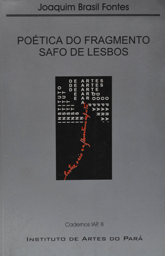 Livro Poética Do Fragmento - Safo De Lesbos (bolso)( - Joaquim Brasil Fontes [2000]