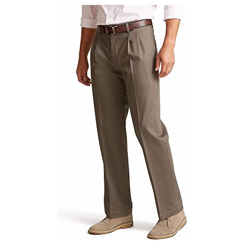 Dockers-pantalon Para Hombre Calce Clásico Caqui