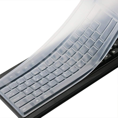 Funda De Silicona Universal Para Teclado Estandar 104 Tec...