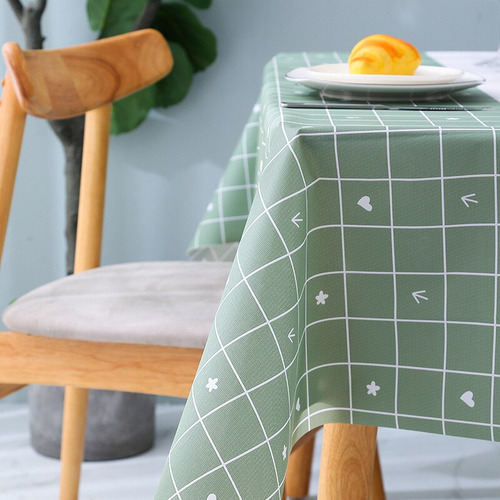 Mantel Desechable Verde De 1 Pieza, Funda Impermeable Para F