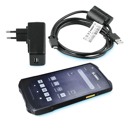 Kit Coletor Dados Zebra Tc21 Se4710 Fonte/cabo Usb (zbr02)