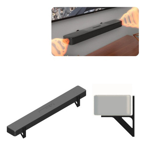 Suporte Parede Para Soundbar Jbl 5.1 Surround Cor Preto