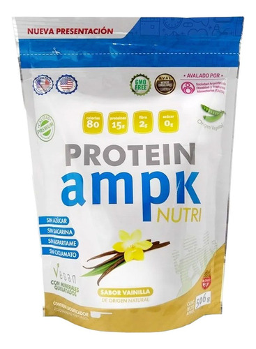 Ampk Nutri Vegan Protein Polvo Adelgazante Masa Muscular