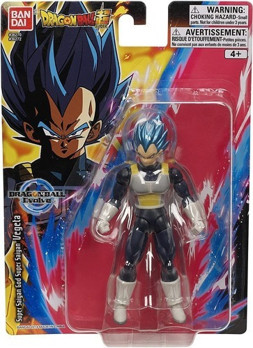 Imagen 5 de 7 de Ssj Blue Vegeta Dragon Ball Evolve Figura Articulada Bandai