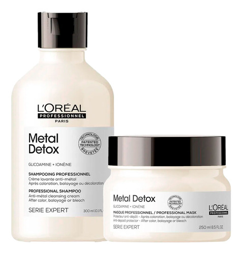 Metal Detox Shampoo 300 Ml + Mascara 250 Ml