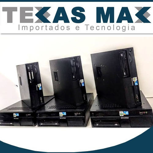 Lote 2 Computadores Positivo+teclado+mouse+monitor+cabos (Usado)