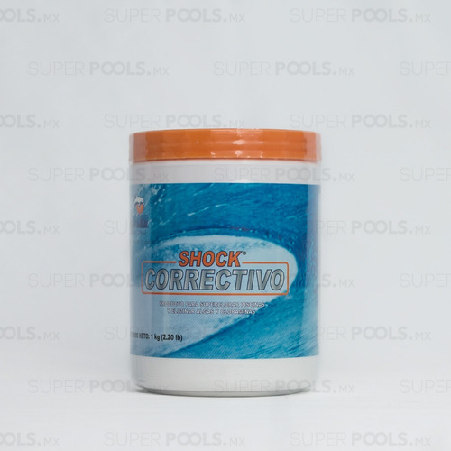 Imagen 1 de 1 de Shock Correctivo Spin 1 Kg. 65% Cloro Para Albercas