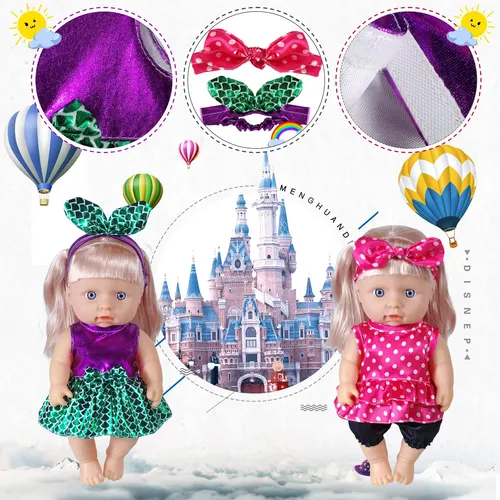 Lomdung Ropa Para Muñeca De 17 Cm - Conjunto De Mono Morado, Gorro Y Colgante Para La-bubu, Regalo Para Niños Y Coleccionistas De Muñecas